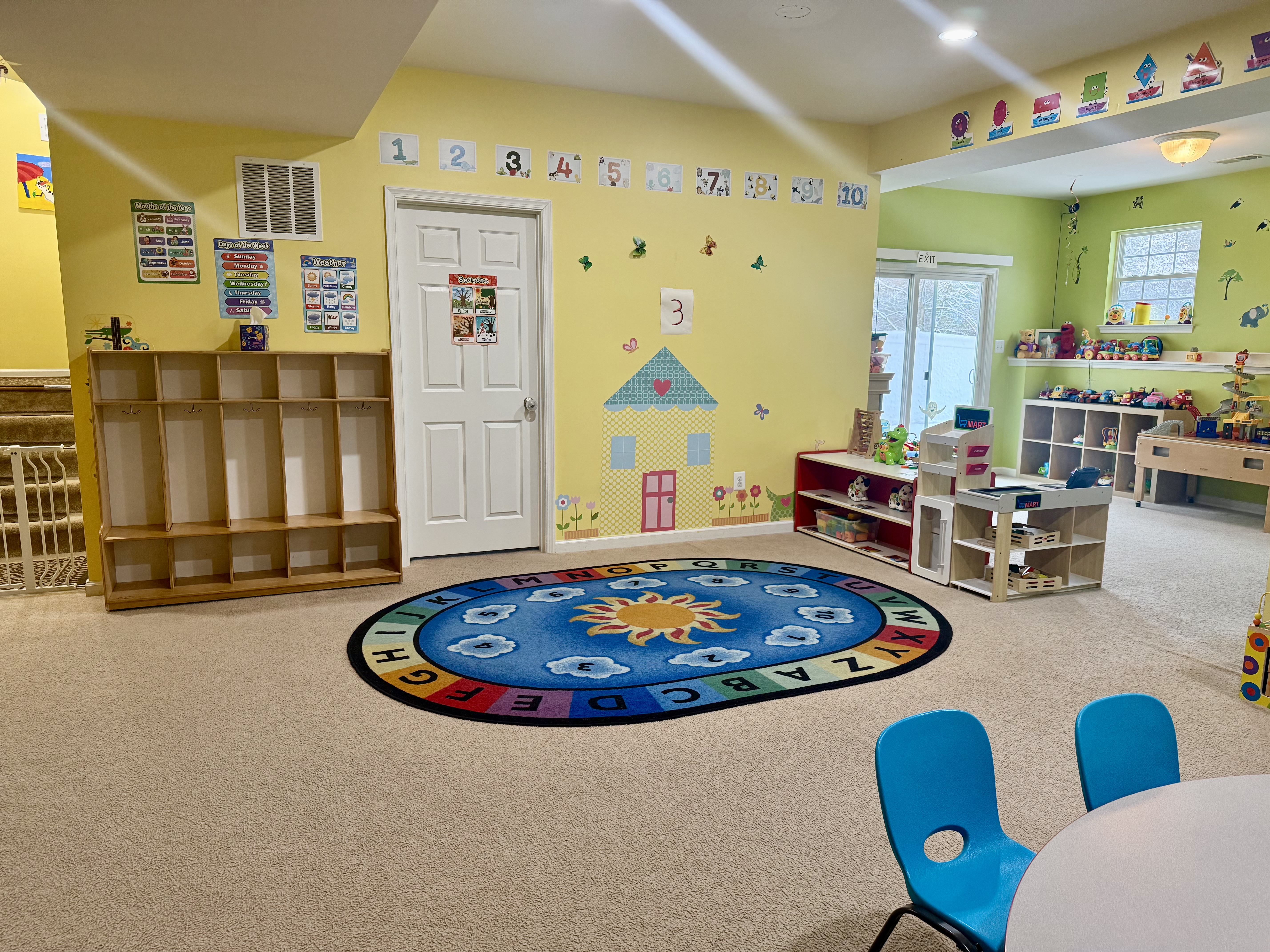 Circle time area